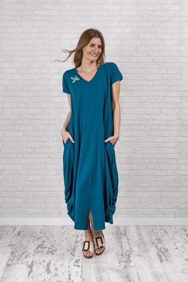 Vestido Reversible Largo Xio